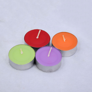 Paraffin Wax Tealight Candle with Aluminium Holder