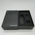 Black Wireless Headset Paper Lid Off Box