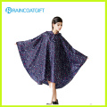 Poncho de lluvia de EVA de Women′s de moda impreso allover