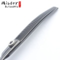 Titanium Professional Pet Dog Grooming Curved Thinning Scissors