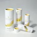 Environmentally friendly 50-75 ml push paper tube box