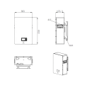 Solarsystem Power Wall LifePO4 Batterie 48 V 100AH