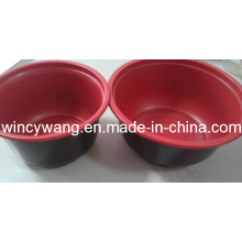 Red Lunch Plate (HL-156)