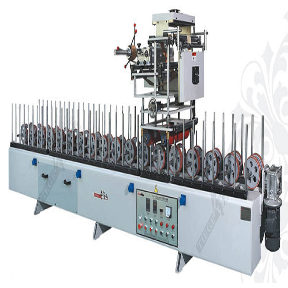 woodworking profile wrapping machine