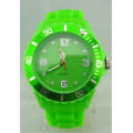 Yxl-348 2016 Nova Moda Genevn Ice Silicone Assista Quartz Analog Relógio De Pulso Vogue Candy Color Assista Dial