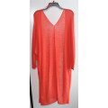 Women Longline Open Pure Color Knit Cardigan