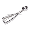 Stainless Steel Cookie Dough Scoop with Mirror Finish