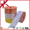 Festival Decoration Colorful Printed Ribbon Roll