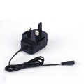 12V1A UK power adapter CE VI Rohs