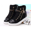 New Fashion Style Girl Canvas Shoes with Zipper (NF-9)