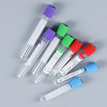 Farben und Tests für Blutsammlungsrohre