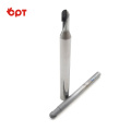 PCD inserts type ball nose end mill cutters