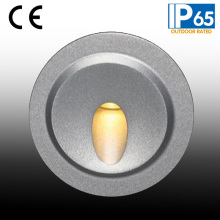 IP65 1X1w recesso parede luz, luz de passo