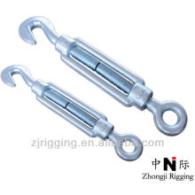 Din 1480 Forged Galvanized Hook And Hook Steel Lifting Turnbuckles