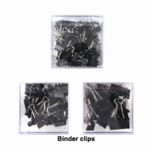 Black binder clip