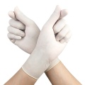 Powder free flexibility medical disposable latex gloves