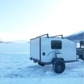 Remorques de voyage mobiles à l&#39;extérieur Maison de caravane