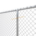 Galvanized yard fence chain link wire mesh