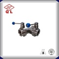 Sanitary Stainless Steel Handle Butterfly Valve