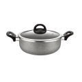 Aluminum Black Nonstick Hot Pot Saucepan