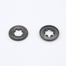 Star Lock washers with blackening