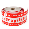 Handle with care Fragile Shipping Warning Label Printing