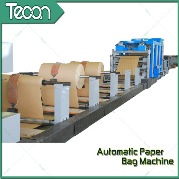 High Speed Chemical Kraft Paper Valve Bag Making Machine