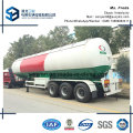 Tri-Axles BPW Alxes 35t LPG Tank Semi Trailer