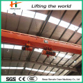 Workshop Overhead Crane 5 Ton Single Girder Overhead Crane Bridge Crane 5 Ton for Sale with Radio Remote Control Limit Switch