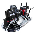 Concrete driving edging power trowel double machine