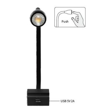 Reading Table Light USB Charger 12V/24V