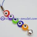 Mixed Color Evil Eye Lucky Eye Cell Phone Charm Ornament