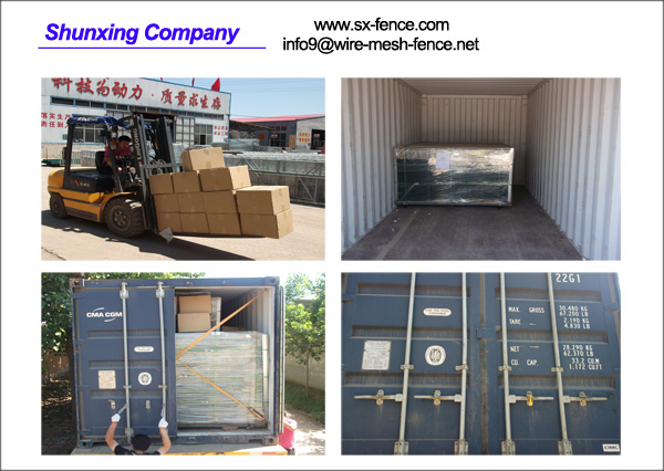 Shipping of Wire Mesh Fence