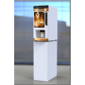 Máquina de venda automática de café com tampo de mesa pequena
