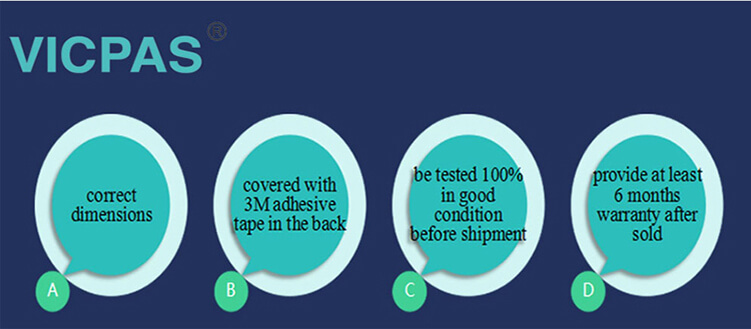touch screen Membrane keybpad product feature of VICPAS