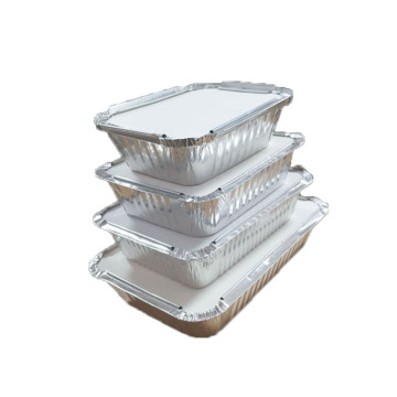 Disposable aluminum foil Container with lid