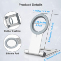 Soporte de teléfono plegable de aluminio diseñado para iPhone 12