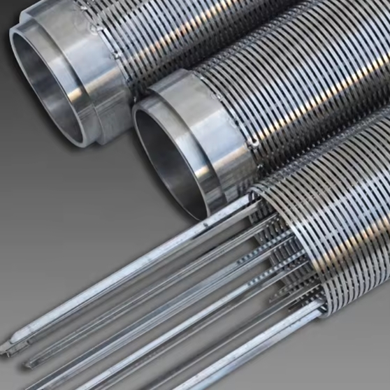 25 micron cylinder slotted sieve stainless steel screen pipe johnson tube Wedge wire screen slot tube 25 micron cylinder slotted sieve stainless steel screen pipe johnson tube Wedge wire screen slot tube
