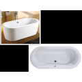 59 ", 66" 71 "Cupc Seamless Oval Floor Standing Bath