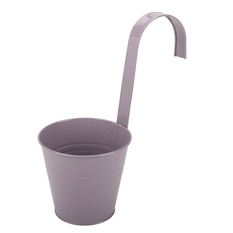 Purple Planter With Hook