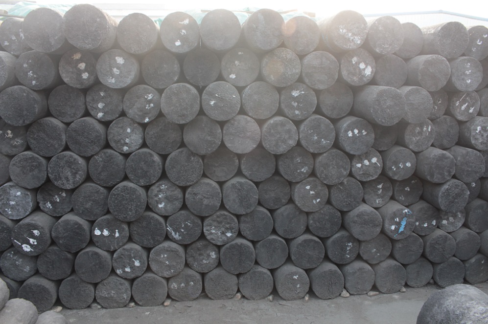 Processing form of graphite material