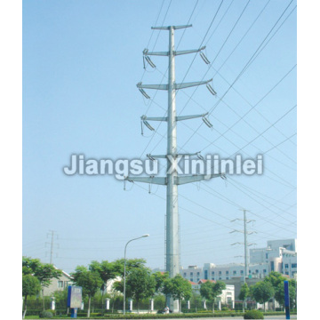 110kV Double Circuit Electric Power Pole