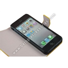 iPhone 5-Portemonnaie-Leder-Etui
