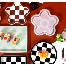 DIY Flower Plate Mold Blossom Epoxy Resin Tray