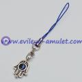 Metal Hamsa Hand Of God Mobile Phone Charm