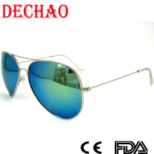 Fashion aviator metal sunglasses women