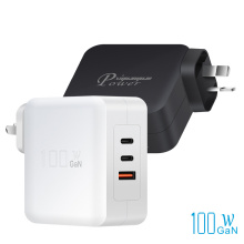 Adaptateur mural PD 100W Charger Gan pour ordinateur portable