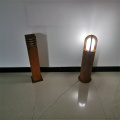 Corten Steel Poller Lichter