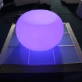 Plastic illumination Glowing Coffee Led Tables