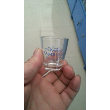 Glass Advertising Cup 2015 Mug à bière Petite coupe Kb-Hn0608